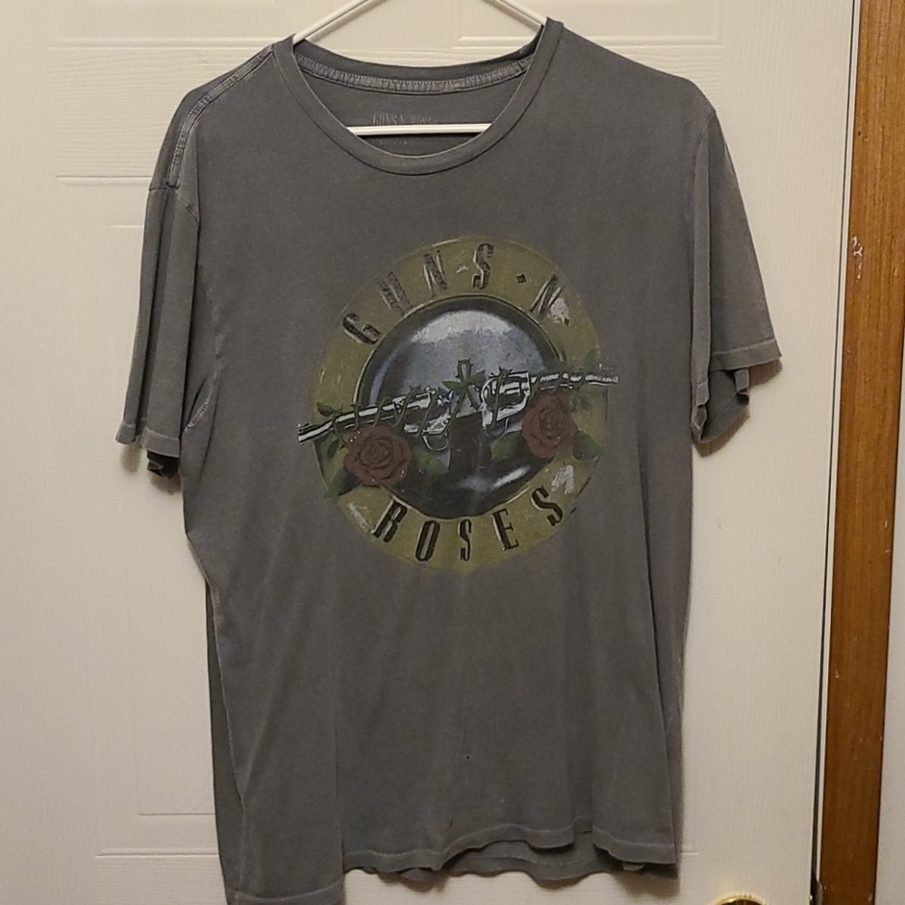 COPY - Grey Lucky Brand Guns n Roses tee